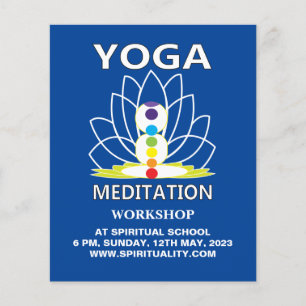 Yoga Meditatie Flyer