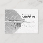 Yoga Meditatie Instructeur Boom Pose 10 Klasse Pas Klantenkaartje (Achterkant)