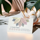 Yoga Meditatie Instructeur Klas Pas Loyalty Card