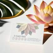 Yoga Meditatie Instructeur Klas Pas Loyalty Card