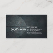 Yoga Meditatie Instructeur Lotus Pose 5 Klasse Pas Klantenkaartje (Achterkant)