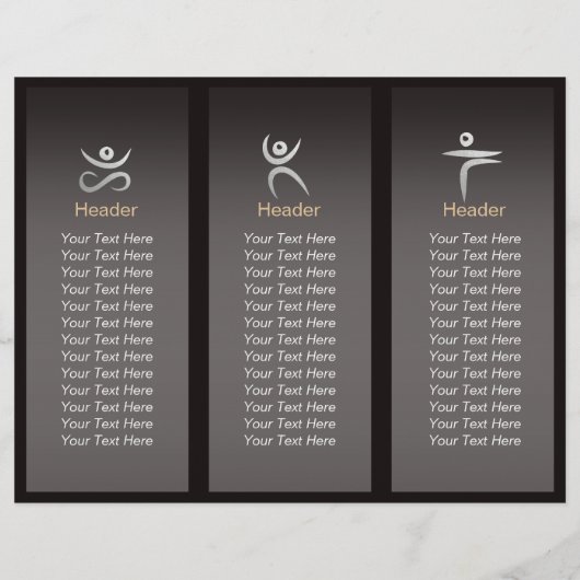 Yoga Meditatie Instructeur Lotus Pose Brush Stroke (Achterkant)