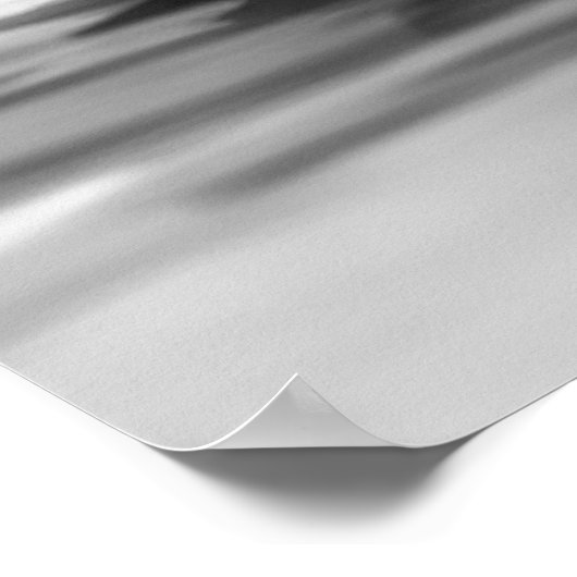 Yoga Meditatie Instructeur Lotus Pose Inkt Schilde Poster (Hoek)