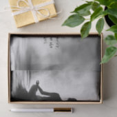 Yoga Meditatie Instructeur Lotus Pose Inkt Schilde Tissuepapier (Geschenk)