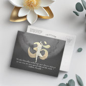 YOGA-Meditatie-instructeur - Overzicht van structu Briefkaart