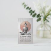Yoga Meditatie Instructeur Reiki Master Class Pass Klantenkaartje (Staand voorkant)