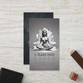 Yoga Meditatie Instructeur Reiki Master Class Pass Klantenkaartje