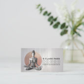 Yoga Meditatie Instructeur Reiki Master Class Pass Klantenkaartje (Staand voorkant)