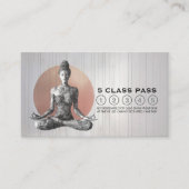Yoga Meditatie Instructeur Reiki Master Class Pass Klantenkaartje (Voorkant)