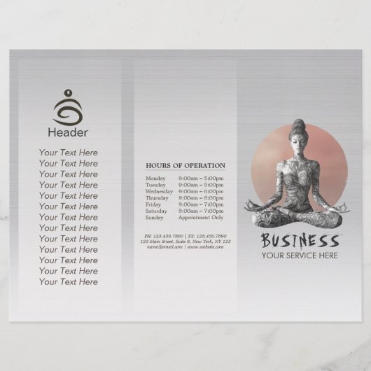 Yoga Meditatie Instructeur Reiki Master Lotus Pose (Voorkant)