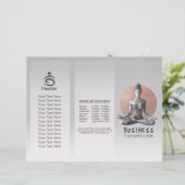 Yoga Meditatie Instructeur Reiki Master Lotus Pose (Staand voorkant)