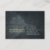 Yoga Meditatie Instructeur Reiki Master Lotus Pose Afsprakenkaartje (Achterkant)