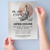 Yoga Meditatie Instructeur Reiki Master Lotus Pose Flyer (Hand)