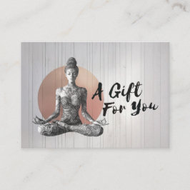 Yoga Meditatie Instructeur Reiki Master Lotus Pose Kortingskaartje