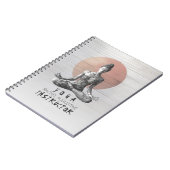 Yoga Meditatie Instructeur Reiki Master Lotus Pose Notitieboek (Linkerzijde)