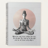 Yoga Meditatie Instructeur Reiki Master Lotus Pose Planner (Voorkant)