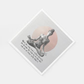 Yoga Meditatie Instructeur Reiki Master Lotus Pose Servet (Hoek)