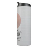 Yoga Meditatie Instructeur Reiki Master Lotus Pose Thermosbeker (Geroteerd rechts)