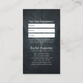 Yoga Meditatie Instructeur Reiki Master Low Poly Afsprakenkaartje (Achterkant)