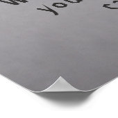 Yoga Meditatie Instructeur Reiki Master Low Poly Poster (Hoek)