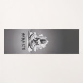 Yoga Meditatie Instructeur Reiki Master Low Poly Yogamat (Voorkant (horizontaal))