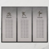 Yoga Meditatie Instructeur Zwart Wit InkPainting (Achterkant)