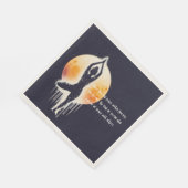 Yoga Meditatie Instructor Tree Pose Volle Maan Servet (Hoek)