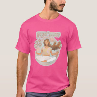 Yoga Meditatie Mindfullness Meisje Meditatie T-shirt