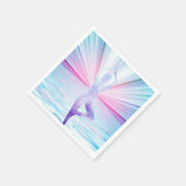 Yoga Meditatie Namaste Feest of Speciale Evenement Servet (Hoek)