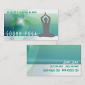 Yoga, Meditatie, Spiritueel Visitekaartje (Voorkant / Achterkant)