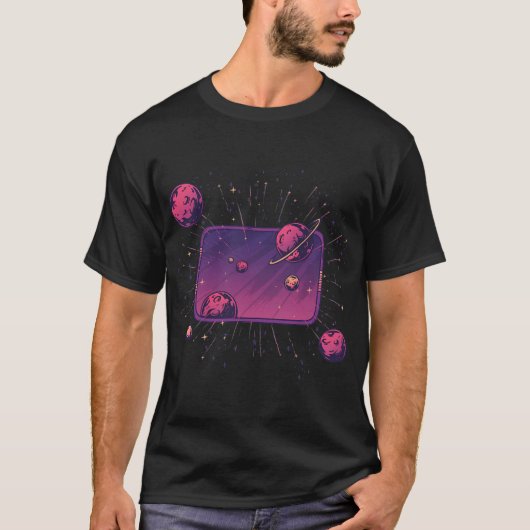 Yoga meditatie. t-shirt (Voorkant)