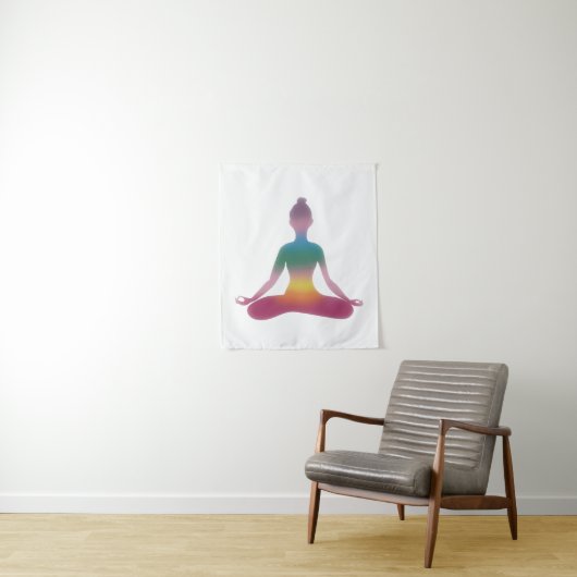 Yoga, Meditatie Tapestry Wandkleed (In situ)