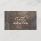 Yoga & Meditatie Wellness SPA  Goud Om Visitekaartje (Achterkant)