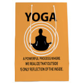 Yoga Meditatie Yoga Medium Cadeauzakje (Achterkant)