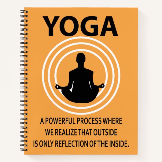 Yoga Meditatie Yoga Notitieboek (Voorkant)
