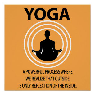 Yoga Meditatie Yoga Perfect Poster