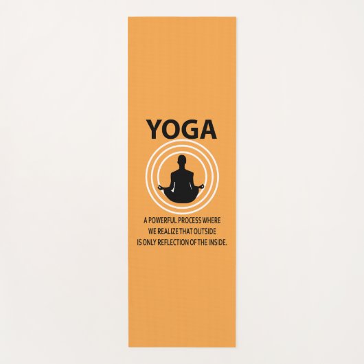 Yoga-meditatie yogamat (Voorkant)