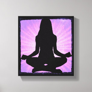 Yoga-meditatie Zen-doek wanddecoratie