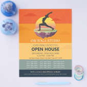 Yoga meditatiehouding Zon Vliegend Eiland Open Hui Flyer (Enkel)