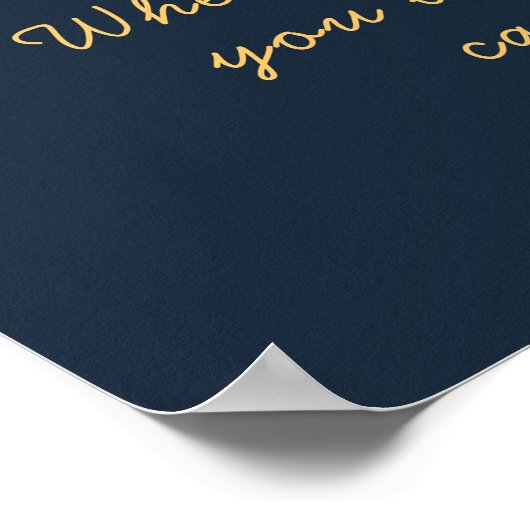 Yoga meditatiehouding zonsondergang drijvend eilan poster (Hoek)