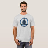 Yoga Meditaties Grafische T-shirt (Voorkant volledig)
