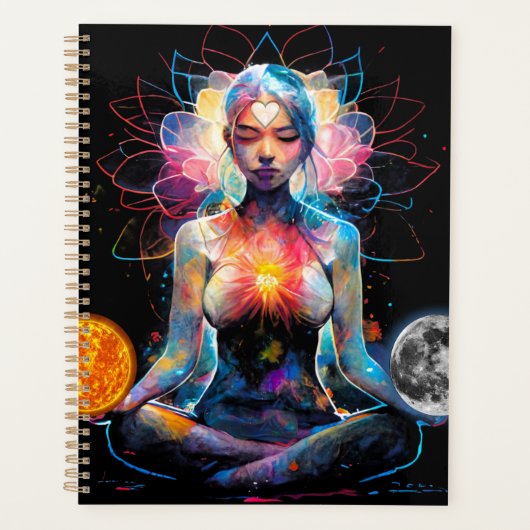 Yoga, Meditation, Chakra Planner (Voorkant)