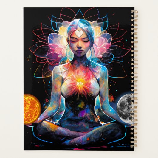 Yoga, Meditation, Chakra Planner (Achterkant)