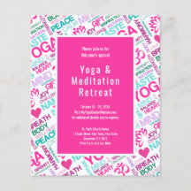 Yoga Meditation Event Retreat of Workshop