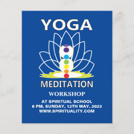 Yoga Meditation Flyer