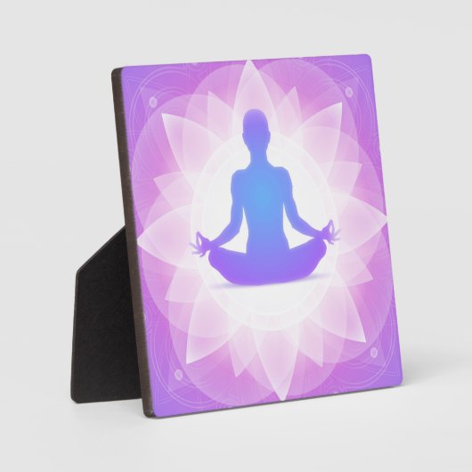 Yoga Meditation Fotoplaat (Voorkant)