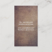 Yoga & Meditation Gold Lotus Mandala  Visitekaartje (Achterkant)