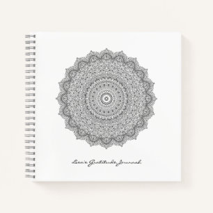 Yoga Meditation Gratitude Mandala Journal Notitieboek