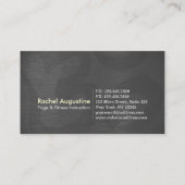 Yoga Meditation Instructeur 5 Klasse Pass OM Loyal Klantenkaartje (Achterkant)