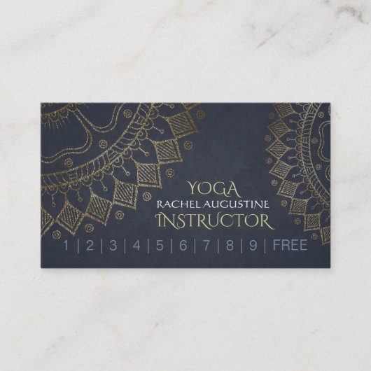 YOGA Meditation Instructeur Loyalty Punch Mandala (Voorkant)